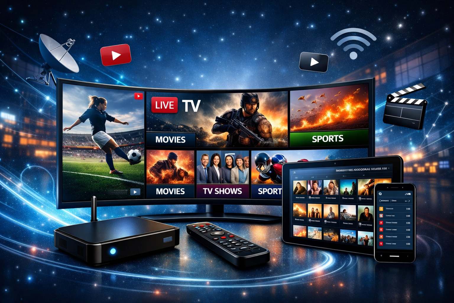 Nova IPTV الوطن العربي — قنوات عربية من المحيط للخليج